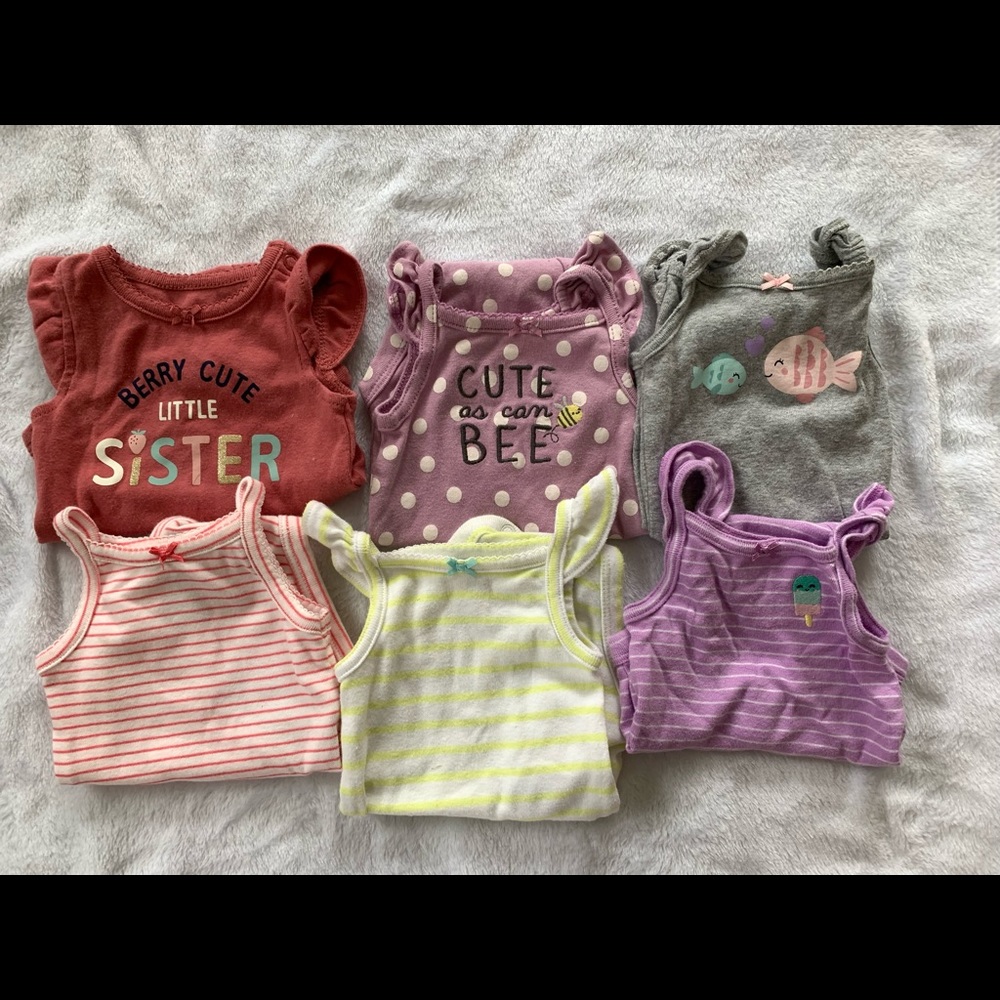 Carter’s tank onesies